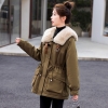 Mã H091: Áo khoác phao nữ lông vũ nhẹ ấm Parker Jiujiang
