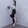 Mã E712: set bộ nữ thanh lịch áo sơ mi