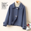 Mã G868: Áo khoác dạ cashmere cao cấp phong cách Hepburn