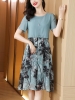 Mã L873: Váy in họa tiết thời trang mùa hè