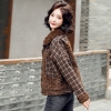 Mã B895: Áo khoác nhung cừu nữ mùa thu đông