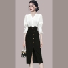 Mã C452: set áo váy nữ mùa hè thời trang cao cấp phong cách phương tây