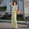 Mã L783: set bộ nữ không tay cổ tròn viền thô Zolani