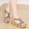 Mã M081: Giày sandal nữ thời trang đế xuồng, đế mềm