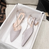 Mã C740: Giày cao gót CK mùa hè rhinestone g