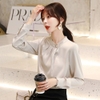 Mã D014: áo sơ mi nữ dài tay