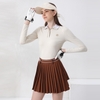 Mã L464: Áo thun nữ cao cấp quần áo golf quần short thun co giãn váy mới cho nữ cao cấp