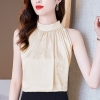 Mã L770: Áo sơ mi voan không tay chấm bi cho nữ mùa hè
