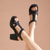 Mã M267: giày cao cấp sandal đế xuồng cho nữ, kiểu dáng mới