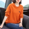 Mã L953: Áo nỉ trung niên cổ tròn nữ kiểu dáng thường ngày