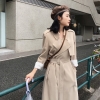 Mã D328: áo khoác trench coat dài quá đầu gối nữ tính Kiểu Anh