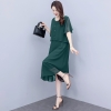 Mã M009: Đầm chiffon cỡ lớn với thiết kế