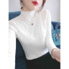 Mã L393: áo sơ mi cho nữ cao cấp kiểu len nữ cao cấp thời trang