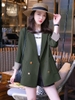Mã D354: áo khoác vest nữ cao cấp thanh lịch