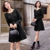 Mã M010: Đầm dài tay thanh lịch dành cho nữ