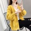 Mã C311: áo len cardigan mùa thu phong cách mới dáng rộng