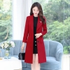 Mã B986: Áo khoác nữ cao cấp dày dặn thu đông phong cách hàn quốc dáng dài