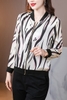 Mã D406: Áo khoác mỏng nhẹ dài tay in hình cardigan Pc tây