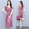 Mã B643: váy nữ liền thân mùa hè phong cách phương Tây lady sang trọng