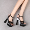 Mã C665: Giày cao gót 14cm hở mũi