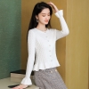 Mã H037: áo khoác len nữ nhẹ nhàng thanh lịch thiết kế mới