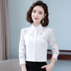 Mã L604: Áo sơ mi cotton nguyên chất nữ cao cấp dài tay