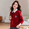 Mã K324: Áo khoác ngoài nữ len dệt kim cao cấp cardigan nữ