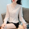 Mã L311: áo sơ mi nữ cao cấp nhỏ đẹp