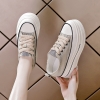 Mã L811: Giày vải tăng chiều cao nữ 6cm giày đế dày giày thể thao