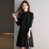 Mã K842: Váy len cashmere dệt kim cao cấp dành cho nữ mùa thu đông khí chất
