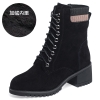 Mã D396: giày boot martin nữ cổ cao cấp sang trọng Pc âu mỹ