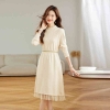 Mã K816: Váy Thu Đông Cao Cấp Ôm Dệt Kim Len Đầm Nữ