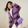 Mã G921: Áo khoác Len Dệt Kim Cardigan Nữ