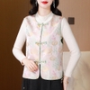 Mã L196: áo sơ mi vest nữ trung niên
