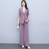 Mã H616: set bộ vest nữ quần ống rộng cao cấp phương tây sang trọng mới
