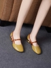 Mã M029: Giày sandal bít mũi mùa hè mới dành cho nữ, chất liệu da mềm, đế mềm