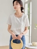 Mã L040: áo sơ mi áo phông tay ngắn cho nữ cao cấp