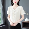 Mã K924: Áo sơ mi cotton và vải lanh cho nữ cao cấp mùa hè