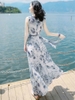 Mã D047: đầm váy dài maxi nhẹ nhàng cao cấp