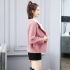 Mã B973: Áo khoác nhung lông Pc phương tây sang trọng hiện đại