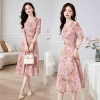 Mã K338: Đầm cao cấp phong cách nhẹ nhàng mới nữ cổ chữ V