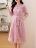 Mã M145: Đầm chiffon cho nữ, kiểu dáng mới