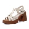 Mã M267: giày cao cấp sandal đế xuồng cho nữ, kiểu dáng mới