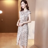 Mã C119: đầm lụa mùa hè mới cao cấp
