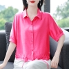 Mã M147: Áo sơ mi nữ bằng cotton và lanh