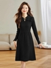 Mã K589: Váy len cao cấp dệt kim cashmere