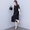 Mã M009: Đầm chiffon cỡ lớn với thiết kế