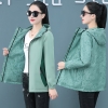 Mã L565: Áo khoác gió nữ đẹp cao cấp áo khoác nhẹ cotton mặc hai mặt