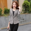Mã B539: áo khoác vest nữ dáng ngắn cao cấp kẻ sọc phong cách hàn quốc
