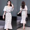 Mã D024: đầm váy nữ cao cấp dáng dài